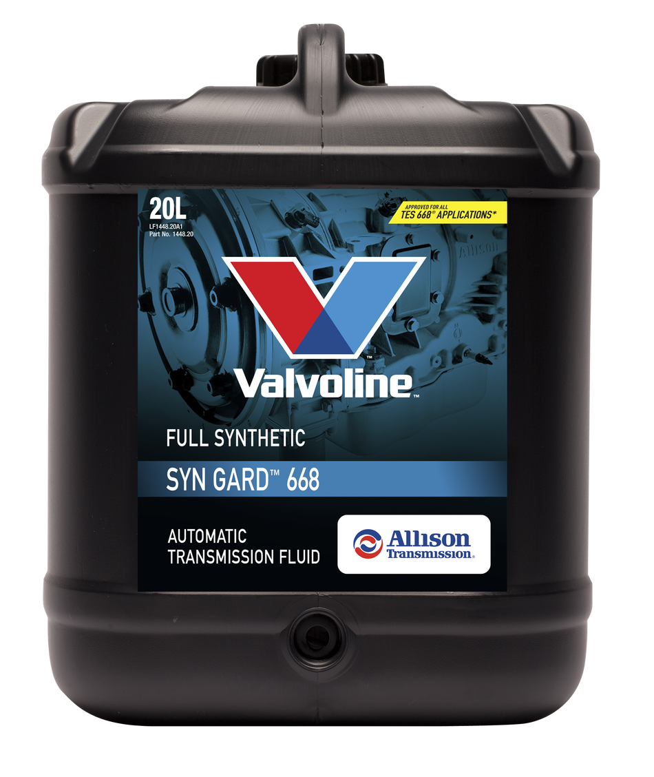 Valvoline™ 668 Allison Transmission Approved Oil – 20 Litre