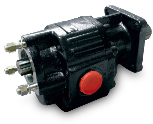 ABER Gear Pump Tandem 52cc ISO 4-Bolt Mount - Bi-Rotational (Front & Rear) - B34D52