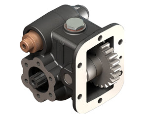 Eaton Left-Side Mounted PTO with Uni 3-Bolt Output - Air Operated, Max Torque 200 Nm, Includes Mounting Kit