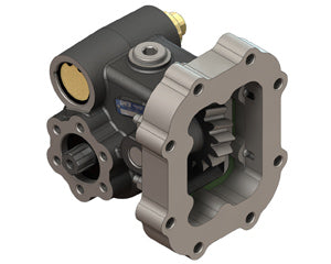 Nissian/UD MRT21A Left-Side Mounted PTO with Uni 3-Bolt Output – Air Operated, Max Torque 250 Nm, Includes Mounting Kit