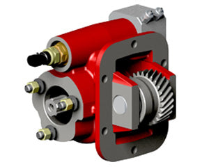 Hino H350 Left-Side Mounted PTO with Uni 3-Bolt Output – Vacuum Operated, Max Torque 200 Nm, Includes Mounting Kit