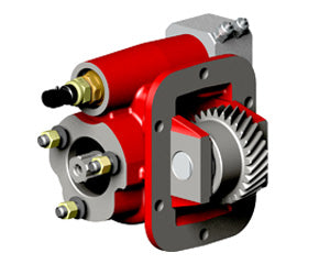 Hino H351 Left-Side Mounted PTO with Uni 3-Bolt Output – Vacuum Operated, Max Torque 190 Nm, Includes Mounting Kit