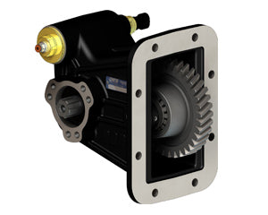 Isuzu MZZ-6F Left-Side Mounted PTO with Uni 3-Bolt Output – Air Operated, Max Torque 250 Nm, Includes Mounting Kit