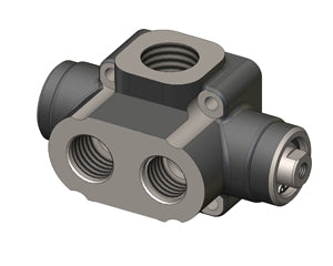 OMFB SEL 250-2 Hydraulic Diverter Valve – 1” Ports - 250 L/min - 350 Bar