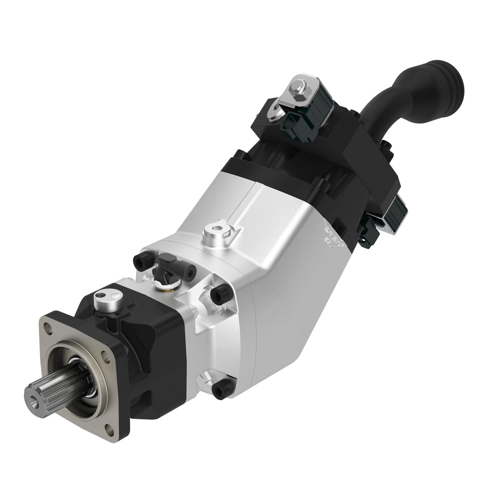Parker F3 Disengageable Piston Pump 24V – ISO Mount – 101cc / 400 Bar – Right Hand Rotation (Clockwise)