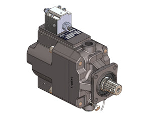 OMFB PPV Series ISO ISO 4-Bolt Variable Piston Pump - 130cc / 400 Bar - Right Hand Rotation (Clockwise)