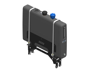 VERTICAL SLIM Series Steel Powder Coated Hydraulic Tanks with Mount Bracket - 180 litre Capacity
