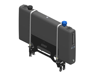 VERTICAL SLIM Series Steel Powder Coated Hydraulic Tanks with Mount Bracket - 250 litre Capacity (Copy)